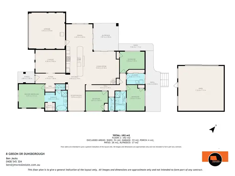 Floorplan of Homely house listing, 8 Gibson Drive, Dunsborough WA 6281