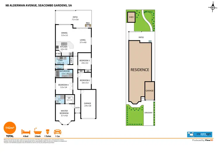 Floorplan of Homely house listing, 9B Alderman Avenue, Seacombe Gardens SA 5047