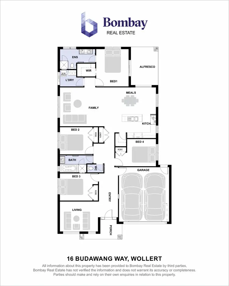 Floorplan of Homely house listing, 16 Budawang Way, Wollert VIC 3750