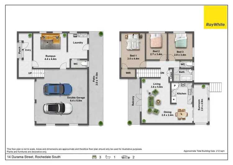 Floorplan of Homely house listing, 14 Durama Street, Rochedale South QLD 4123