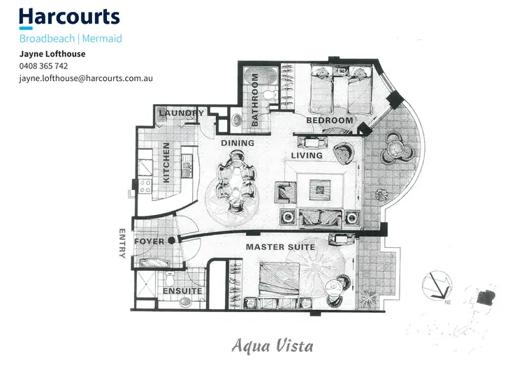 Floorplan of Homely apartment listing, 1804/24-26 Queensland Avenue, Broadbeach QLD 4218