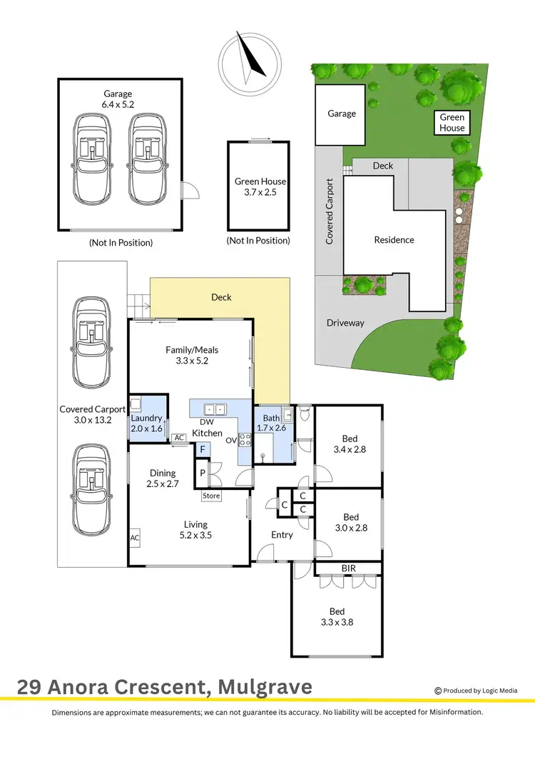 Floorplan of Homely house listing, 29 Anora Crescent, Mulgrave VIC 3170
