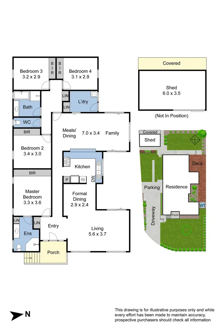 Floorplan of Homely house listing, 4 Coral Court, Vermont South VIC 3133