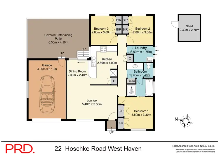 Floorplan of Homely house listing, 22 Hoschke Road, West Haven NSW 2443