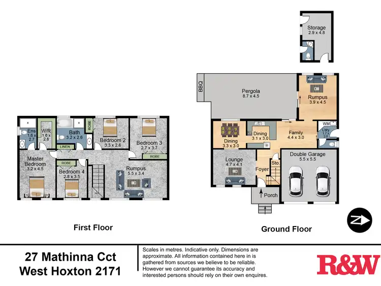 Floorplan of Homely house listing, 27 Mathinna Circuit, West Hoxton NSW 2171