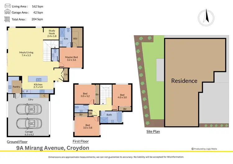 Floorplan of Homely house listing, 9A Mirang Avenue, Croydon VIC 3136