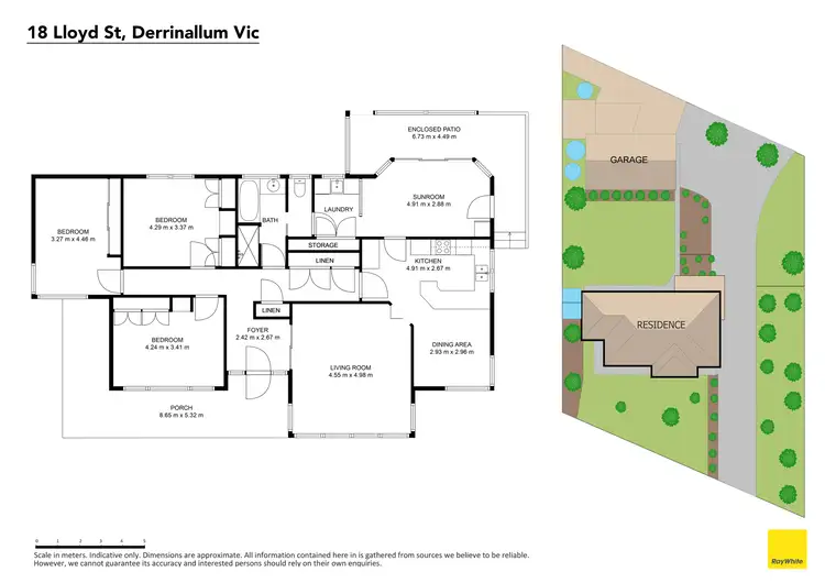 Floorplan of Homely house listing, 18 Lloyd Street, Derrinallum VIC 3325