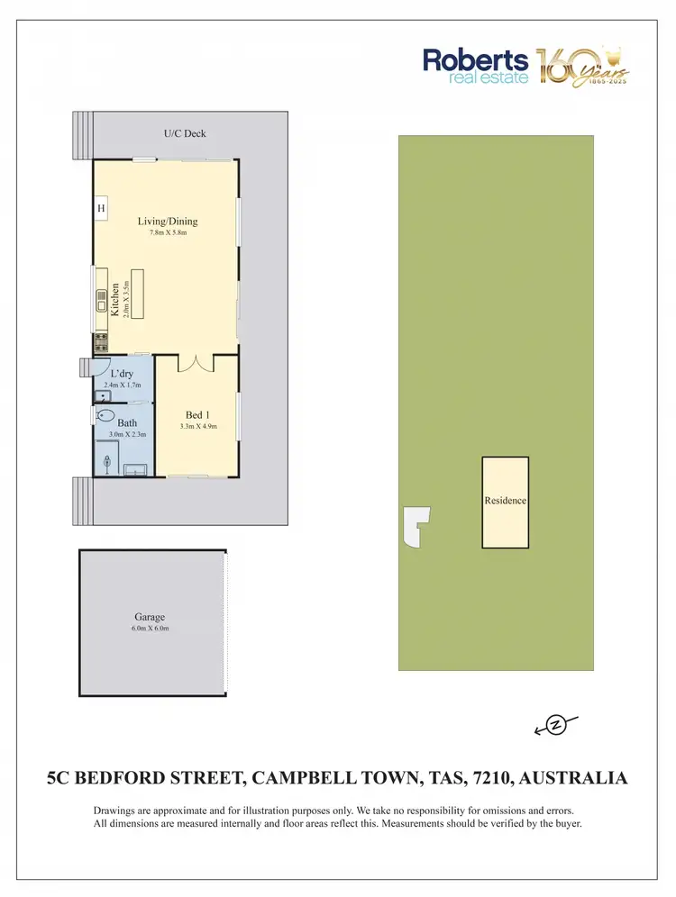 Floorplan of Homely house listing, 5C Bedford Street, Campbell Town TAS 7210
