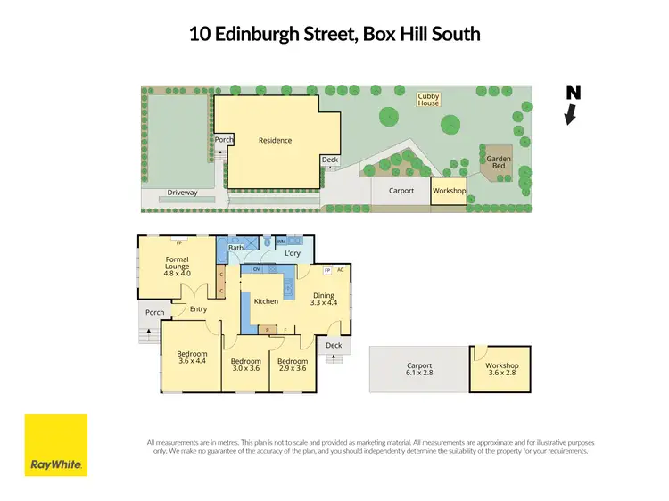 Floorplan of Homely house listing, 10 Edinburgh Street, Box Hill South VIC 3128