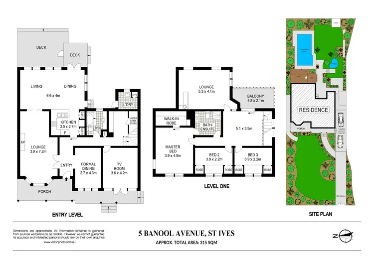 Floorplan of Homely house listing, 5 Banool Avenue, St Ives NSW 2075
