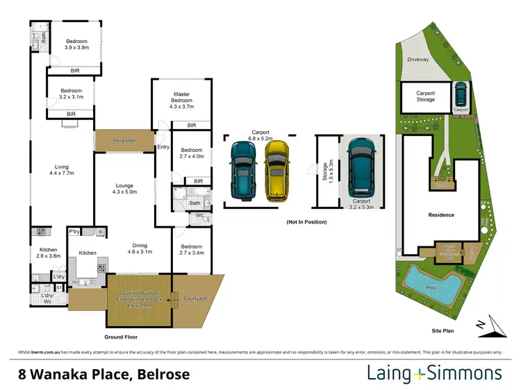 Floorplan of Homely house listing, 8 Wanaka Place, Belrose NSW 2085
