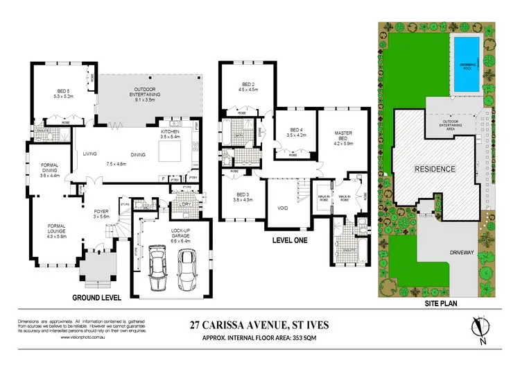 Floorplan of Homely house listing, 27 Carissa Avenue, St Ives NSW 2075