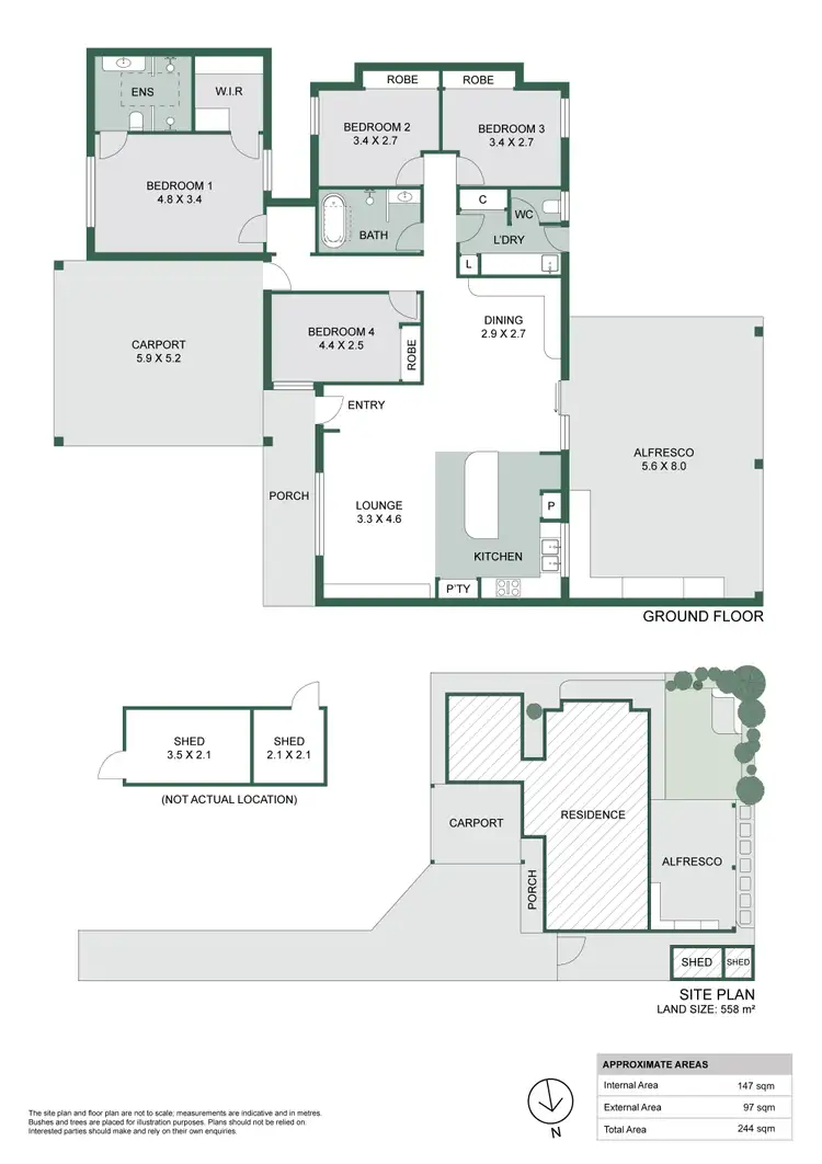 Floorplan of Homely house listing, 11 Pepler Avenue, Salter Point WA 6152