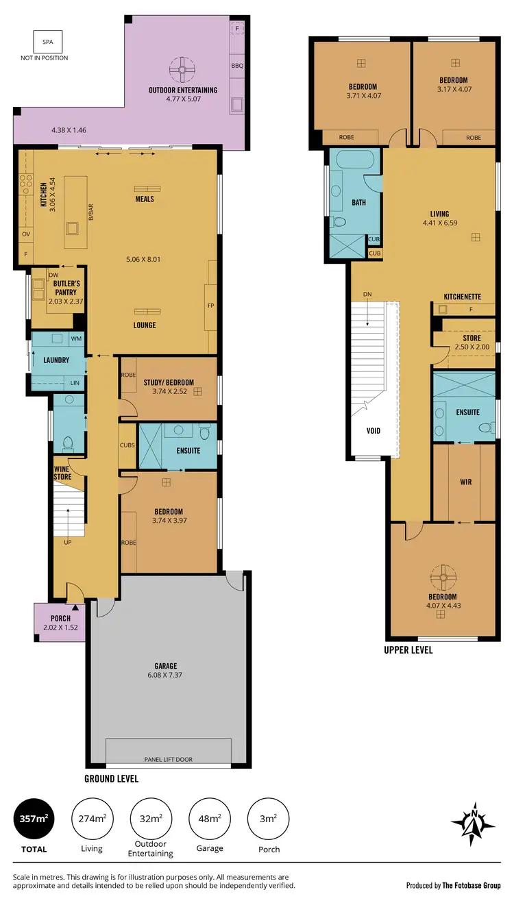 Floorplan of Homely house listing, 17a Sharpie Crescent, Grange SA 5022