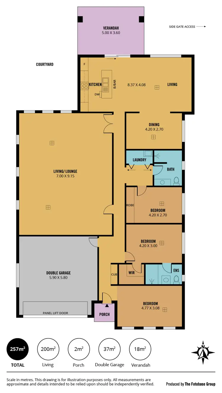 Floorplan of Homely house listing, 2 Kenneth Street, Findon SA 5023