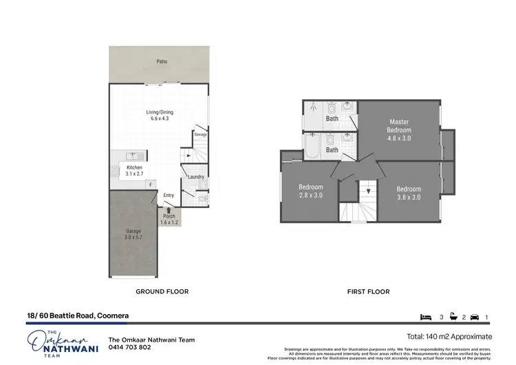 Floorplan of Homely house listing, 18/60 Beattie Road, Coomera QLD 4209