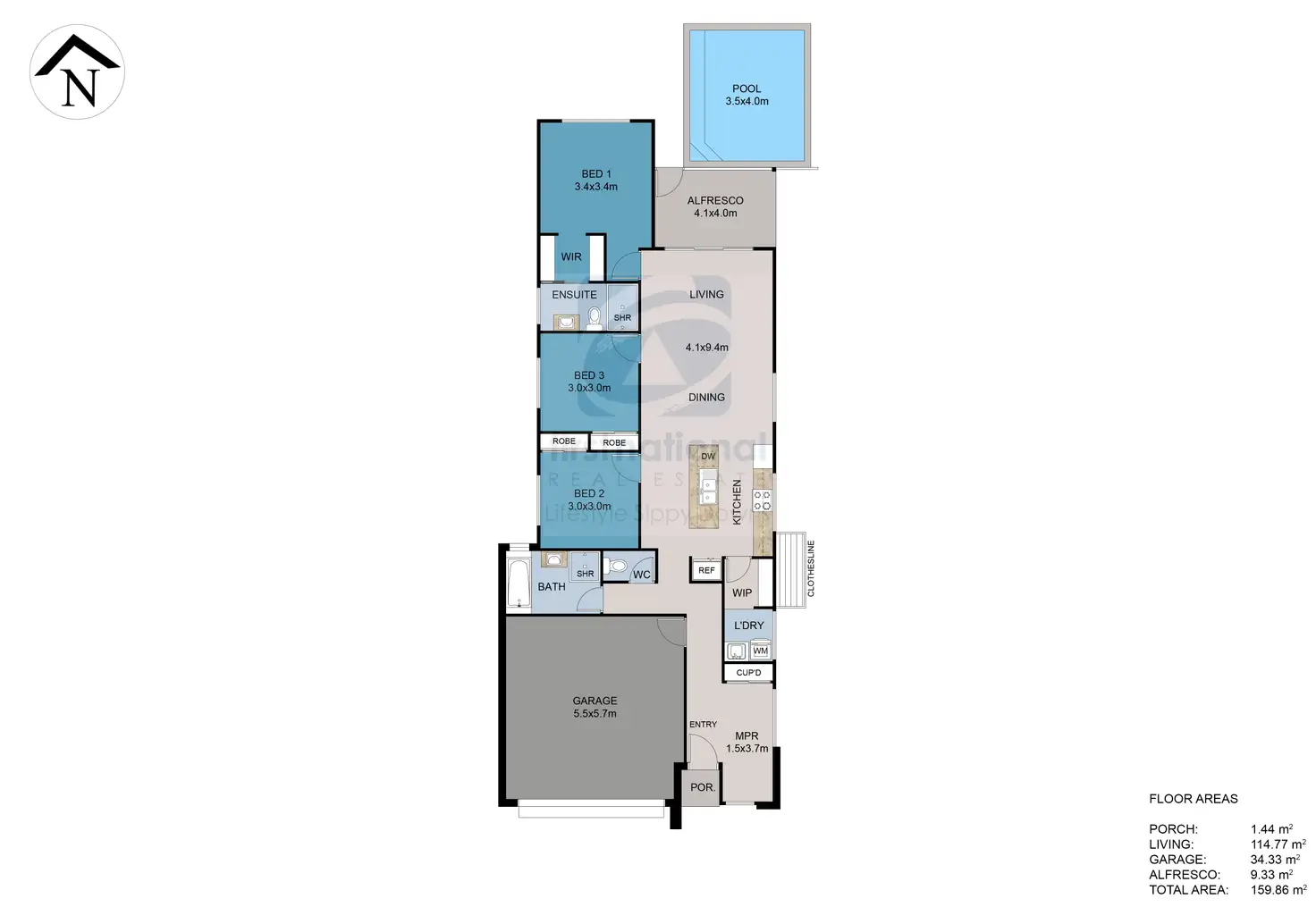 Floorplan of Homely house listing, 20 Spann Street, Palmview QLD 4553