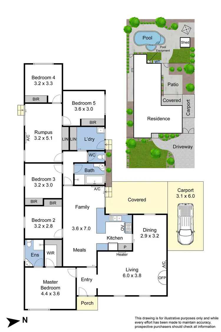Floorplan of Homely house listing, 21 Almray Place, Glen Waverley VIC 3150
