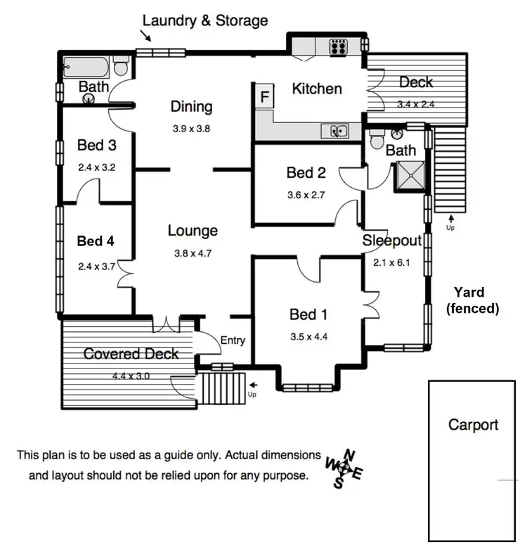 Floorplan of Homely house listing, 17 Devoy Street, Ashgrove QLD 4060