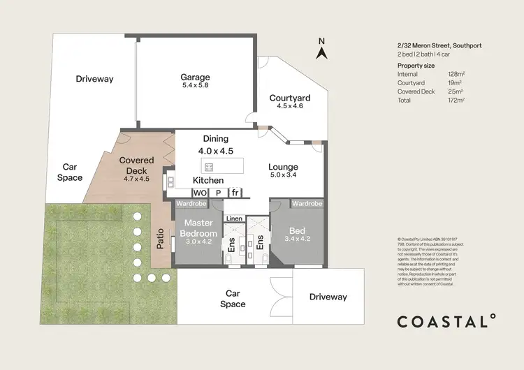 Floorplan of Homely apartment listing, 2/32 Meron Street, Southport QLD 4215