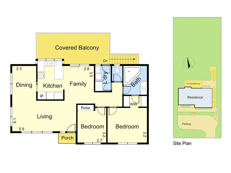 Floorplan of Homely house listing, 9 Montpellier Street, Healesville VIC 3777