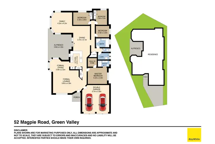 Floorplan of Homely house listing, 52 Magpie Road, Green Valley NSW 2168