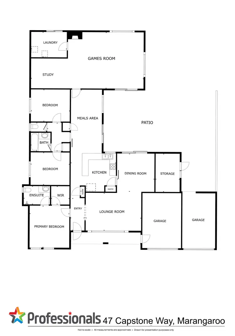 Floorplan of Homely house listing, 47 Capstone Way, Marangaroo WA 6064