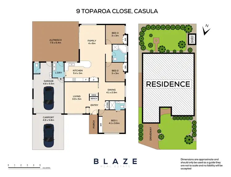 Floorplan of Homely house listing, 9 Toparoa Close, Casula NSW 2170
