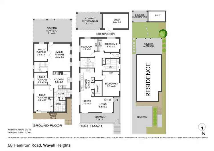 Floorplan of Homely house listing, 58 Hamilton Road, Wavell Heights QLD 4012