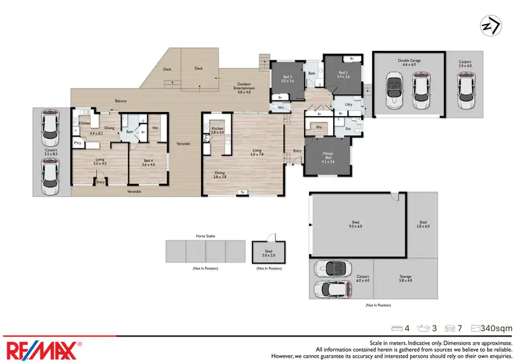 Floorplan of Homely rural property listing, 306-312 Holloway Road, Chambers Flat QLD 4133