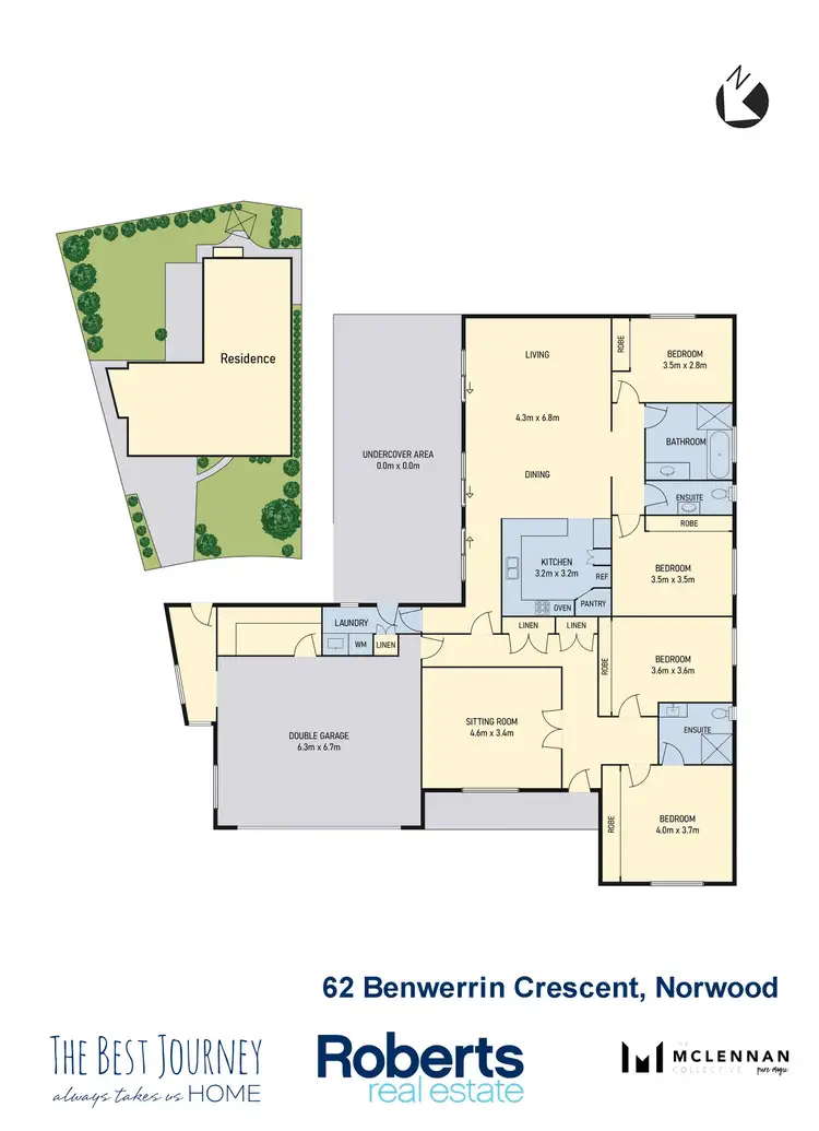 Floorplan of Homely house listing, 62 Benwerrin Crescent, Norwood TAS 7250