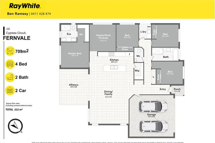 Floorplan of Homely other listing, 68 Cypress Circuit, Fernvale QLD 4306