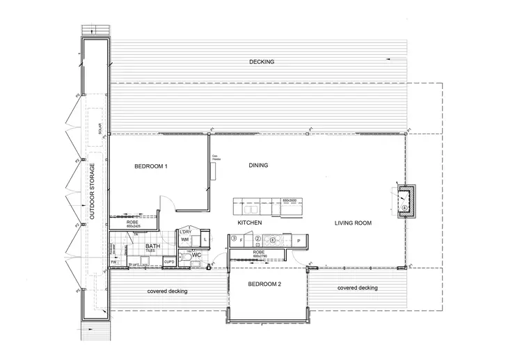 Floorplan of Homely rural property listing, 109 Switchback Road, Mudgegonga VIC 3737