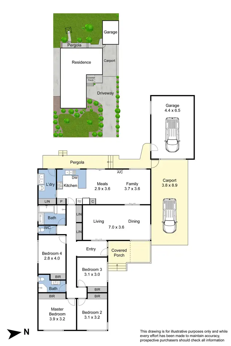 Floorplan of Homely house listing, 107 Lawrence Road, Mount Waverley VIC 3149