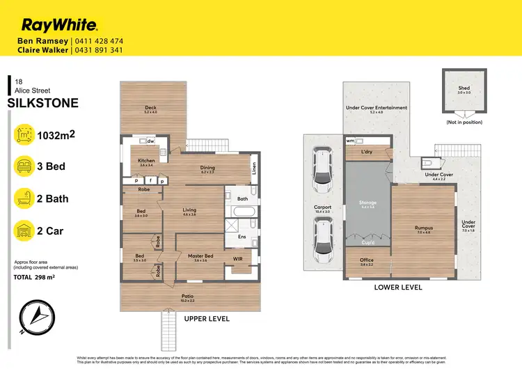 Floorplan of Homely house listing, 18 Alice Street, Silkstone QLD 4304