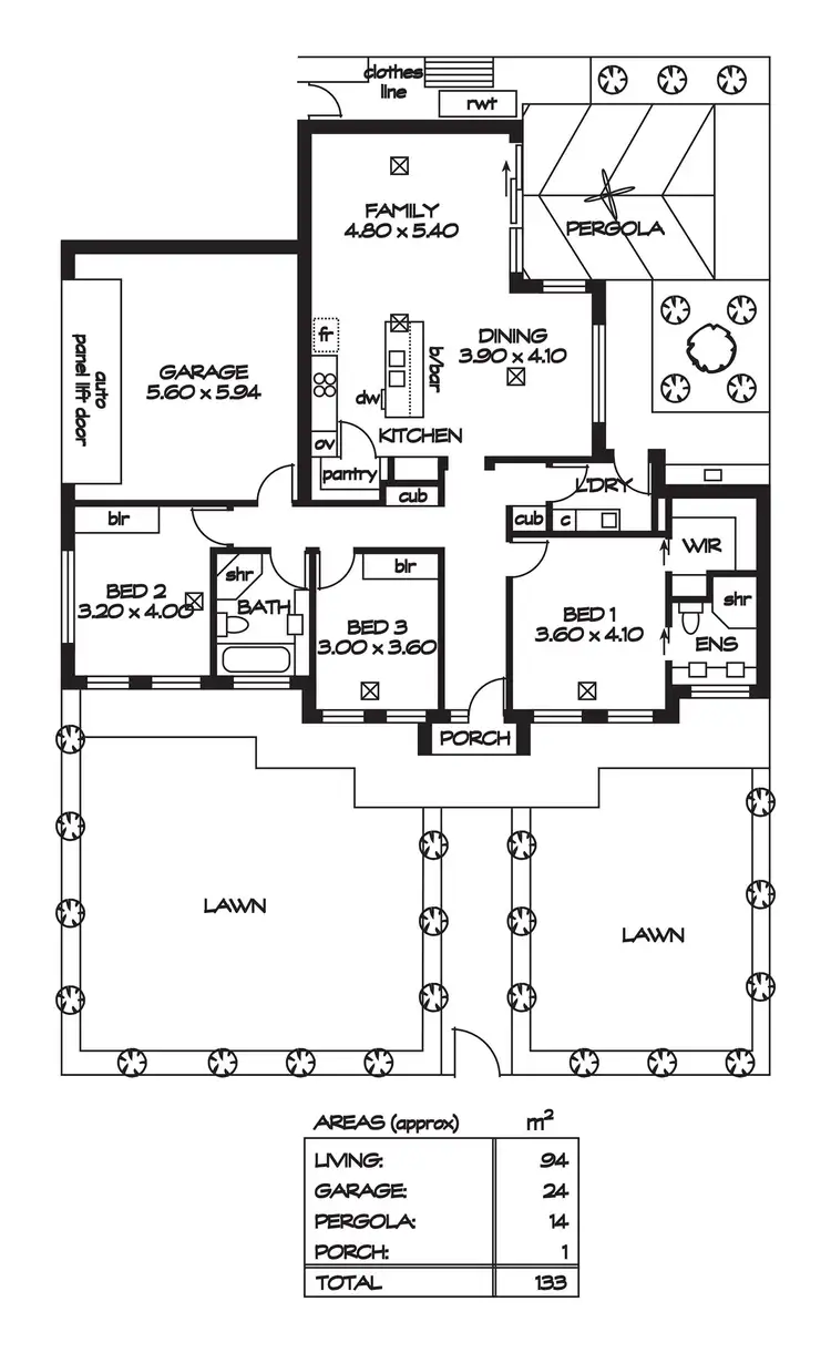 Floorplan of Homely house listing, 6 Talbot Grove, Marryatville SA 5068