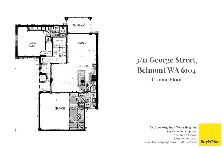 Floorplan of Homely house listing, 4/11 George Street, Belmont WA 6104