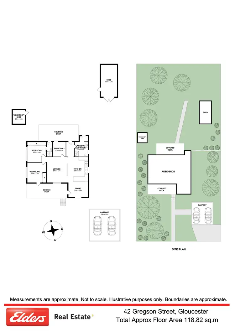 Floorplan of Homely house listing, 42 Gregson Street, Gloucester NSW 2422