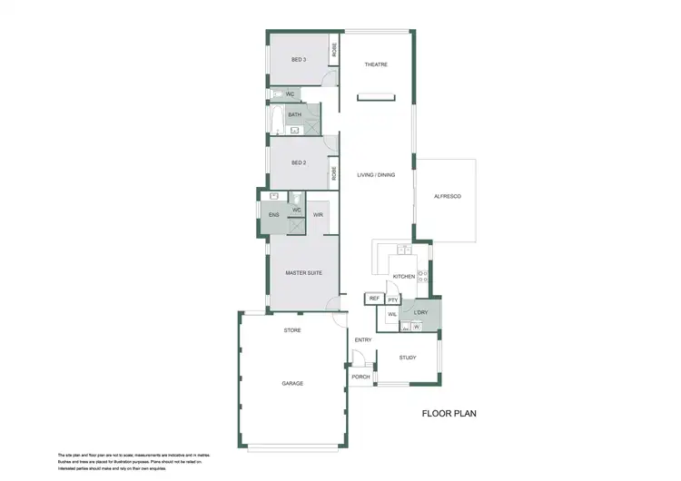 Floorplan of Homely house listing, 4b Hatfield Way, Millbridge WA 6232