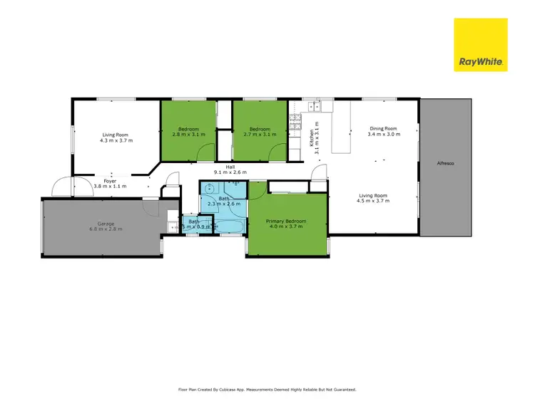 Floorplan of Homely house listing, 6 Swords Parade, North Lakes QLD 4509