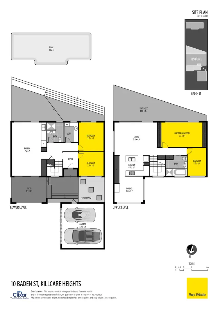 Floorplan of Homely house listing, 10 Baden Street, Killcare Heights NSW 2257