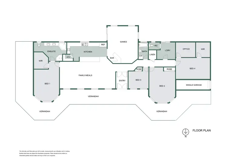 Floorplan of Homely house listing, 542 Hall Road, Serpentine WA 6125