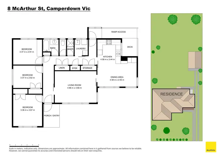 Floorplan of Homely house listing, 8 McArthur Street, Camperdown VIC 3260