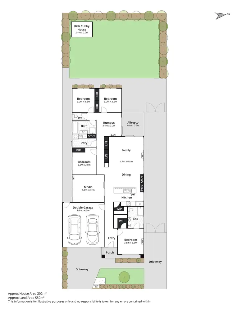 Floorplan of Homely house listing, 72 Trumper Crescent, Leopold VIC 3224