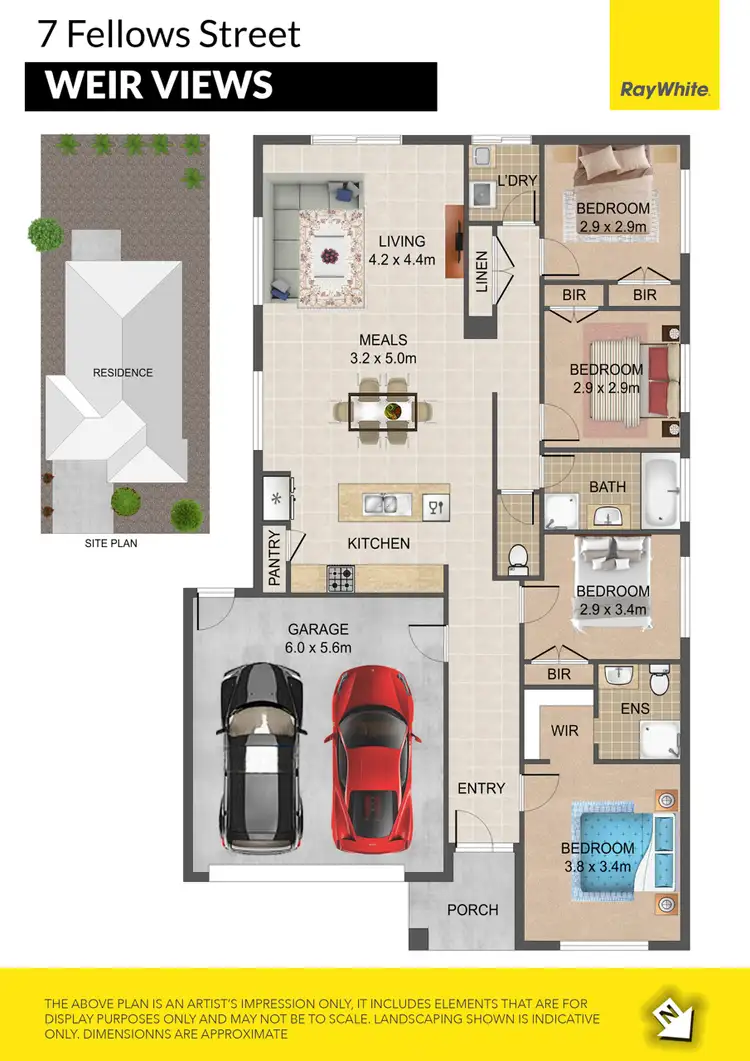 Floorplan of Homely house listing, 7 Fellows Street, Weir Views VIC 3338