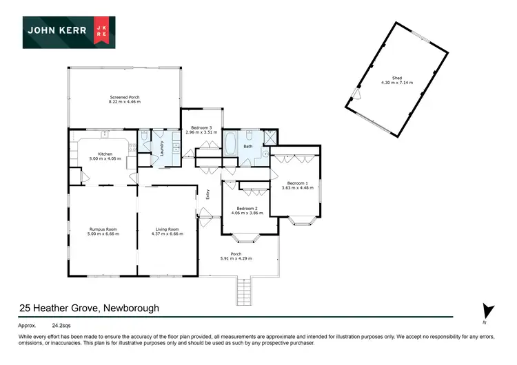 Floorplan of Homely house listing, 25 Heather Grove, Newborough VIC 3825