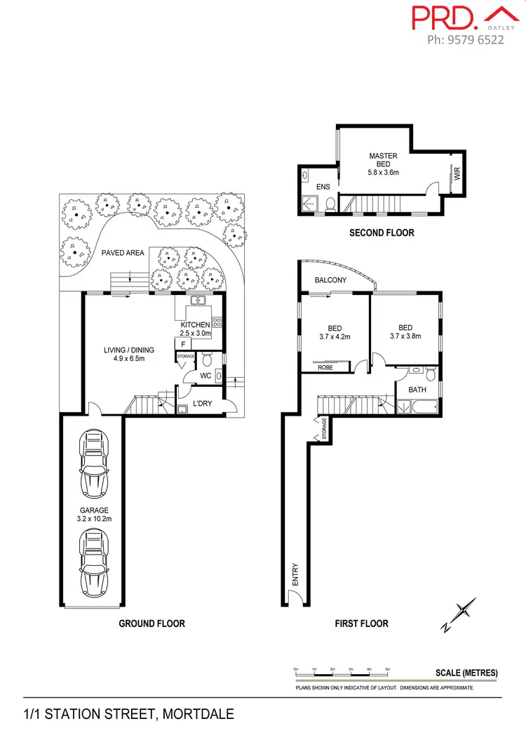 Floorplan of Homely unit listing, 1/1 Station Street, Mortdale NSW 2223