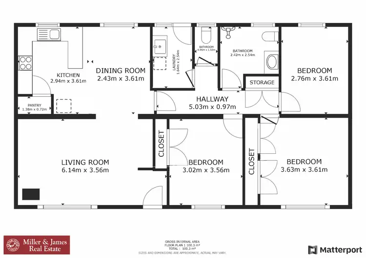 Floorplan of Homely house listing, 48 De Boos Street, Barmedman NSW 2668