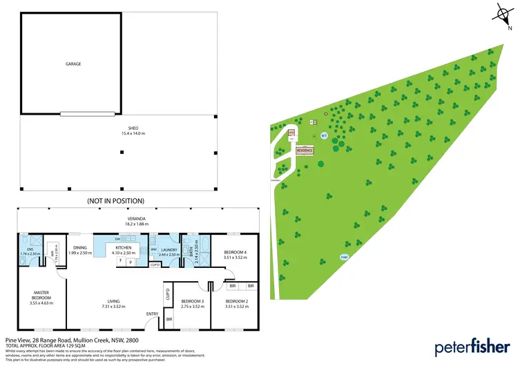Floorplan of Homely house listing, 28 Range Road, Mullion Creek NSW 2800