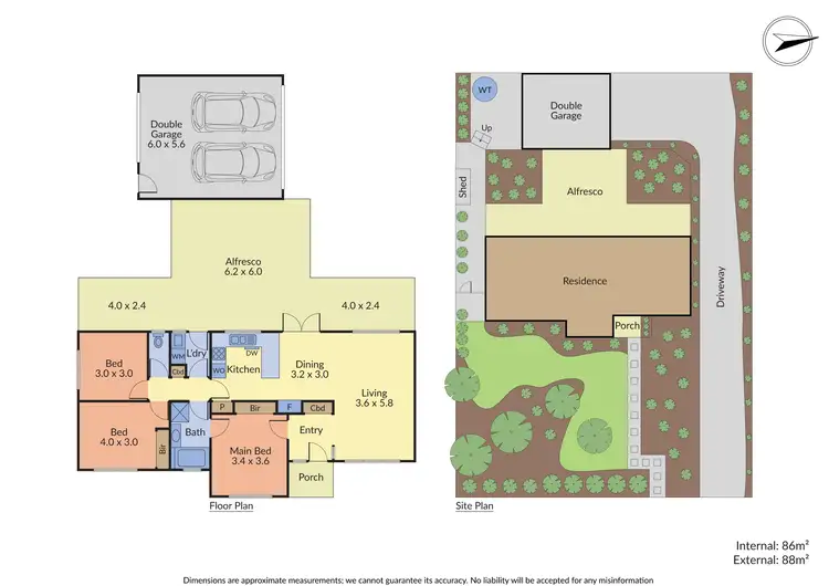 Floorplan of Homely house listing, 1/23 WARATAH AVENUE, The Basin VIC 3154
